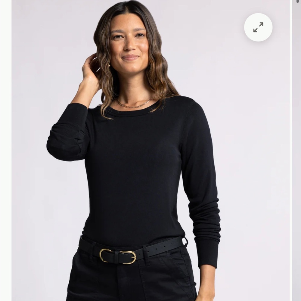 Thread & Supply Solid Stacy Top - image 1